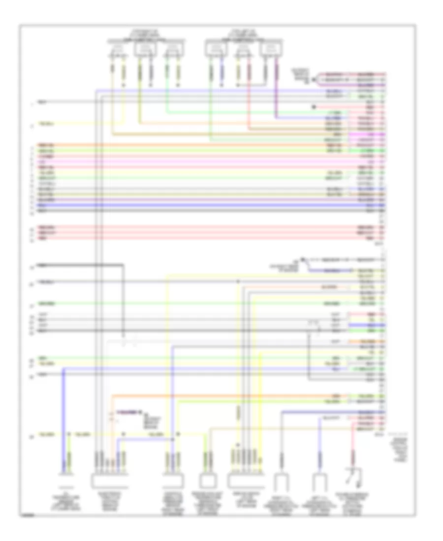 3.0L, Engine Performance Wiring Diagram (5 of 5) for Subaru Outback 2008