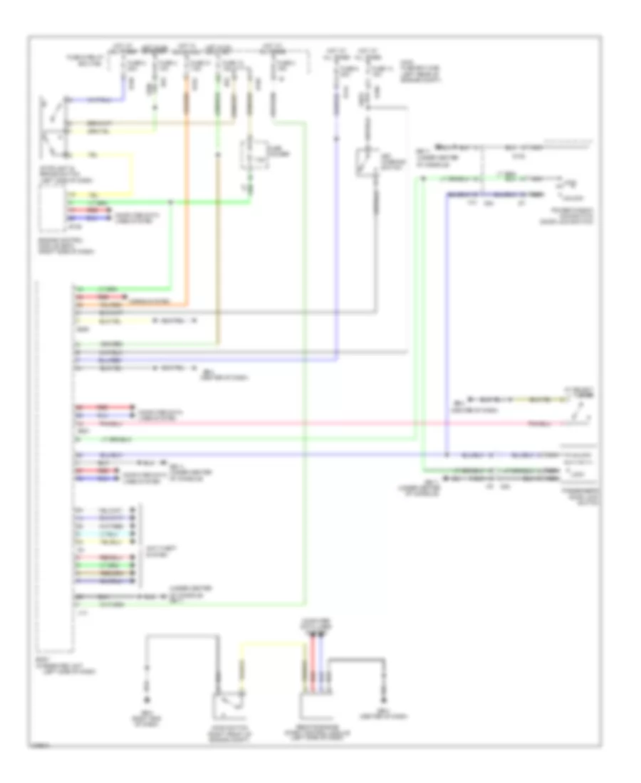 Remote Starting Wiring Diagram for Subaru Impreza Limited 2012