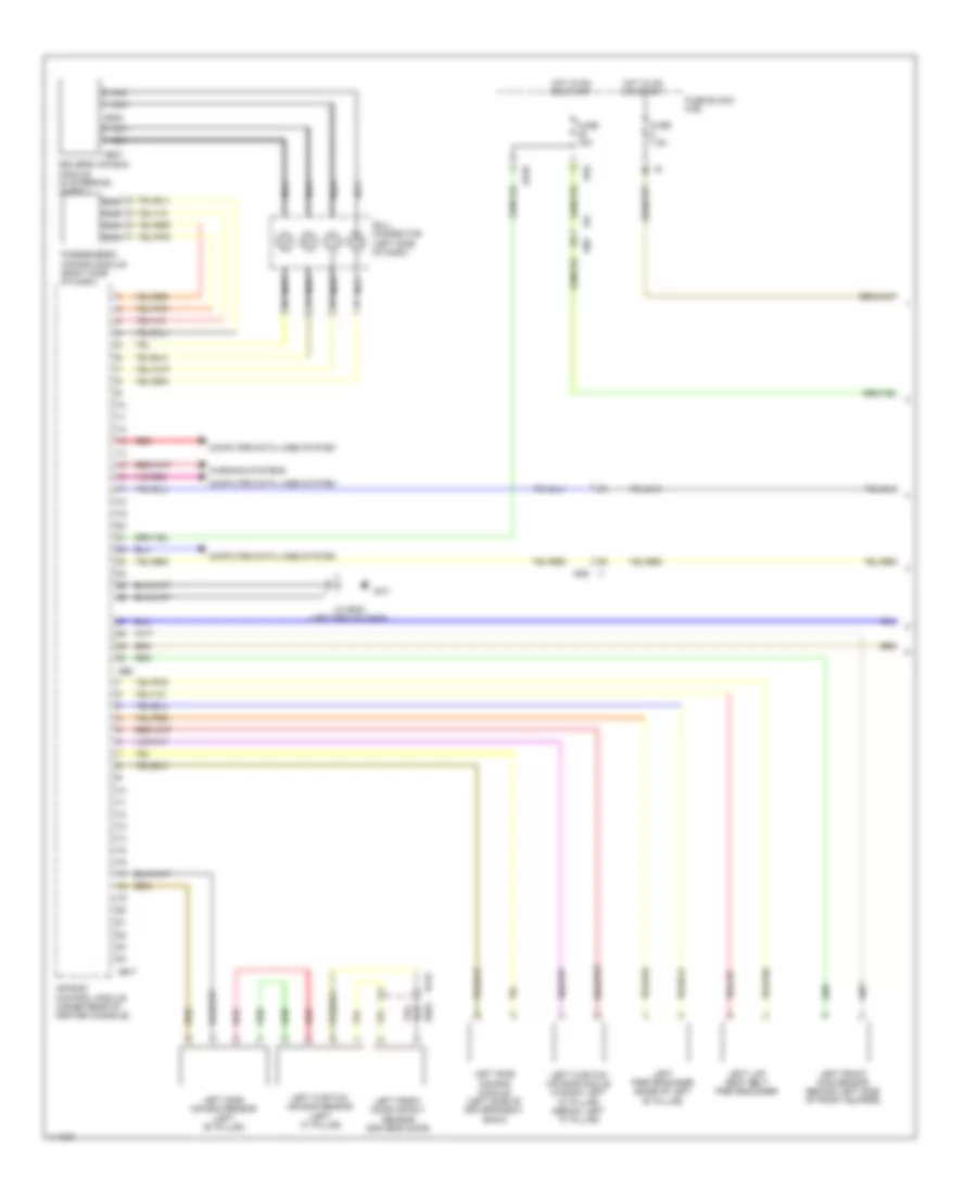 Supplemental Restraints Wiring Diagram 1 of 2 for Subaru Outback 3 6R Limited 2014