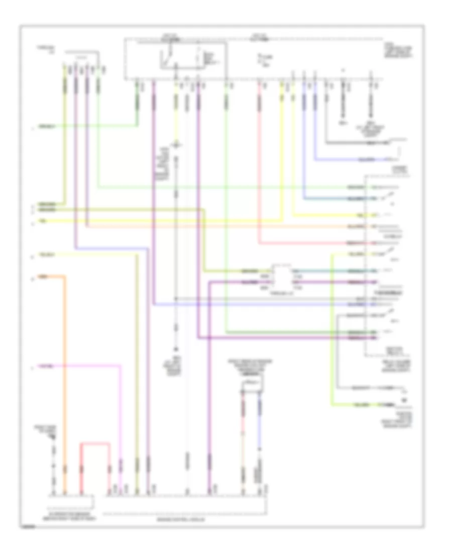 Manual A C Wiring Diagram 2 of 2 for Subaru Outback i 2008