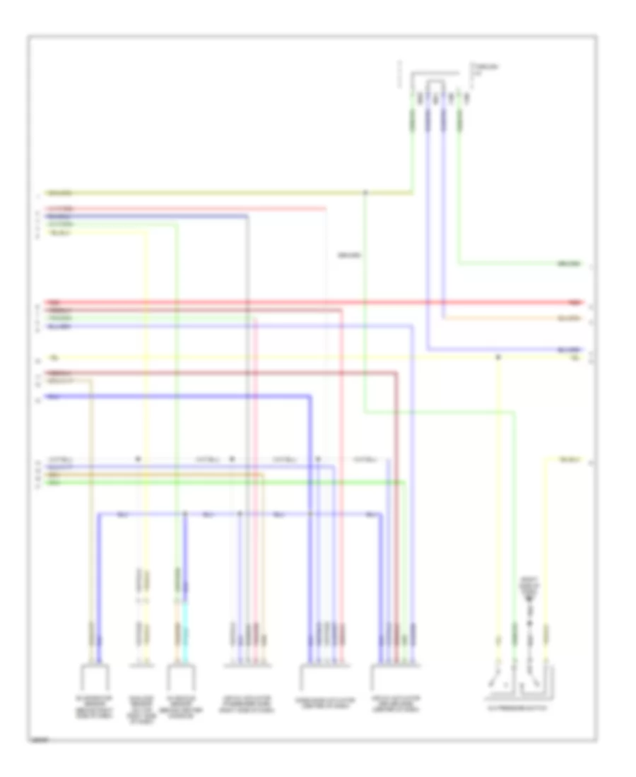 3.0L, Automatic AC Wiring Diagram (2 of 3) for Subaru Outback i 2008