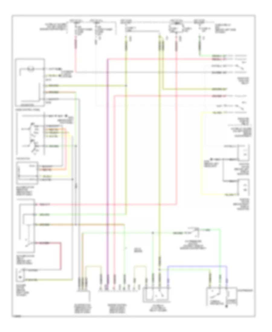 Manual AC Wiring Diagram for Subaru Impreza Outback Sport 2000