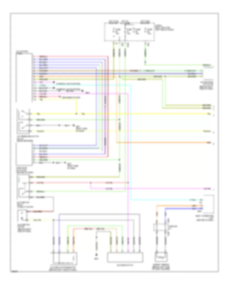 Manual A C Wiring Diagram 1 of 2 for Subaru Outback L L Bean Edition 2008