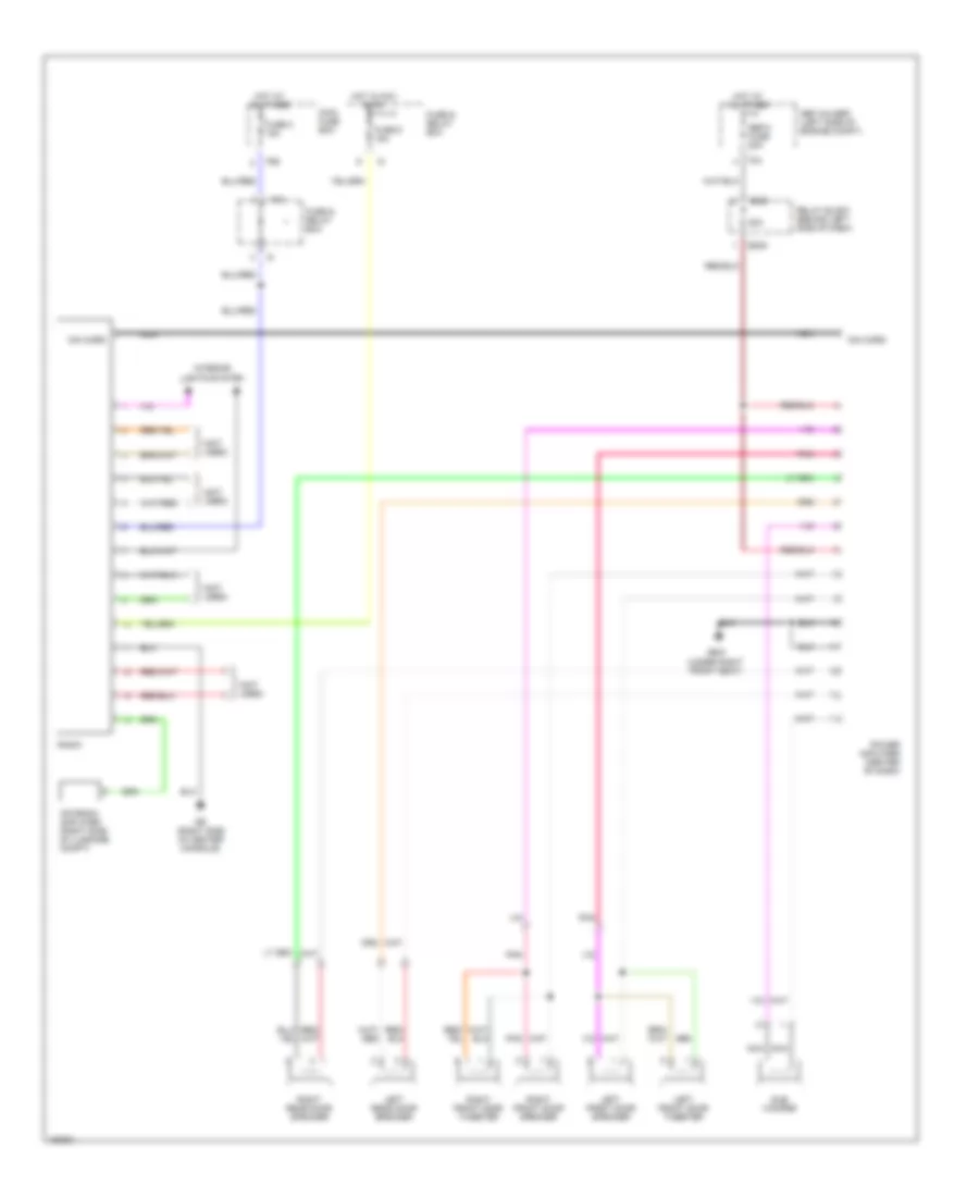 Radio Wiring Diagrams with Macintosh Audio System for Subaru Legacy GT Limited 2002