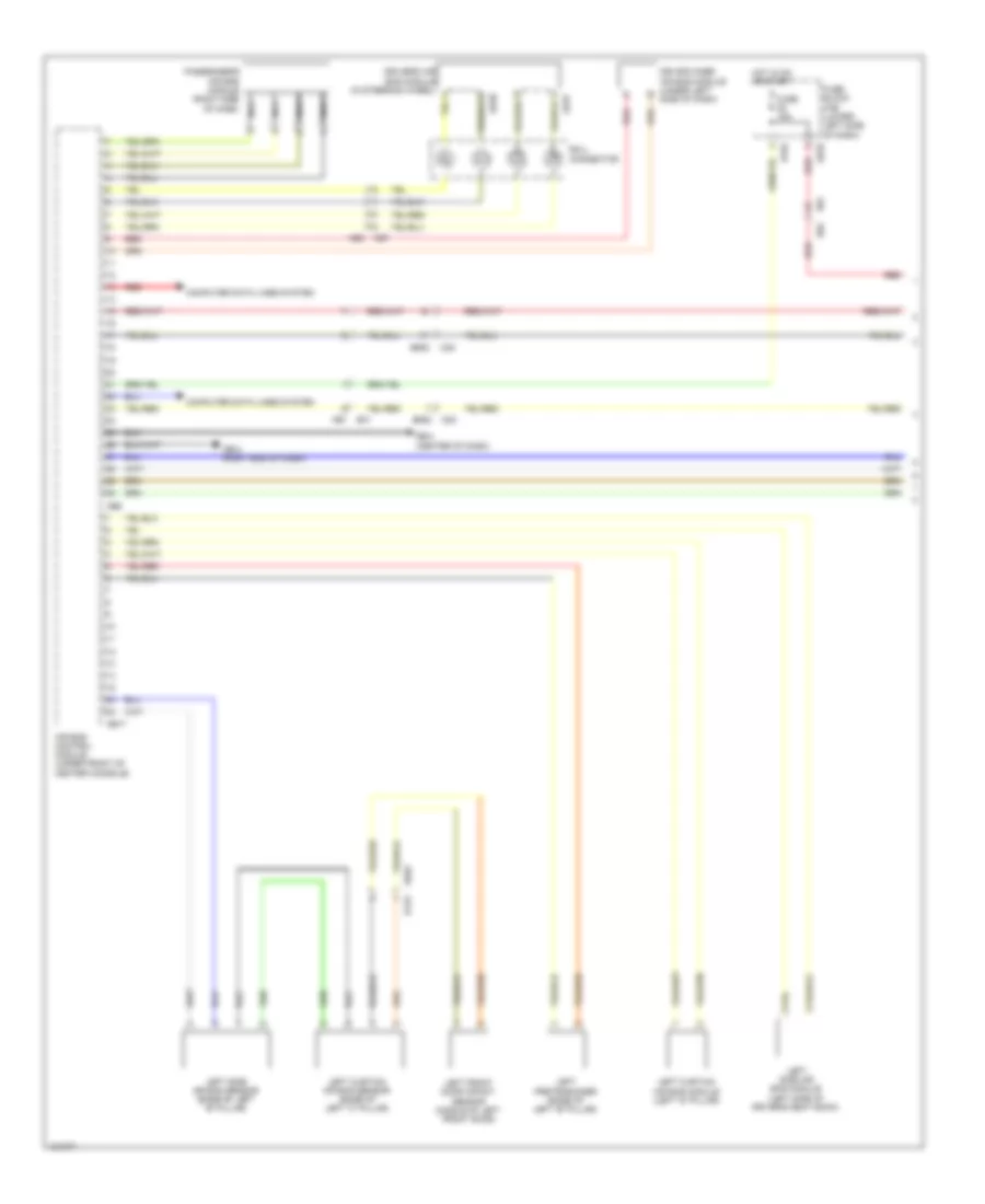 Supplemental Restraints Wiring Diagram with HEV 1 of 3 for Subaru XV Crosstrek Hybrid 2014