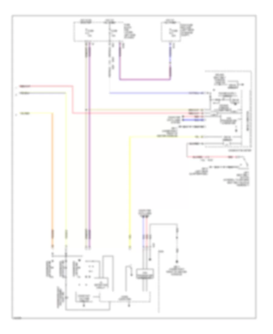 Supplemental Restraints Wiring Diagram with HEV 3 of 3 for Subaru XV Crosstrek Hybrid 2014