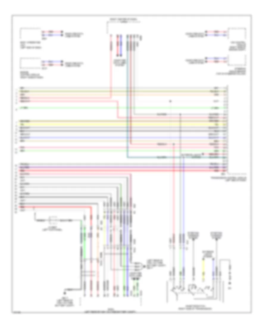 Transmission Wiring Diagram with HEV 3 of 3 for Subaru XV Crosstrek Hybrid 2014