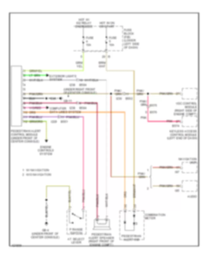 Active Bodyworks Wiring Diagram for Subaru XV Crosstrek Hybrid 2014