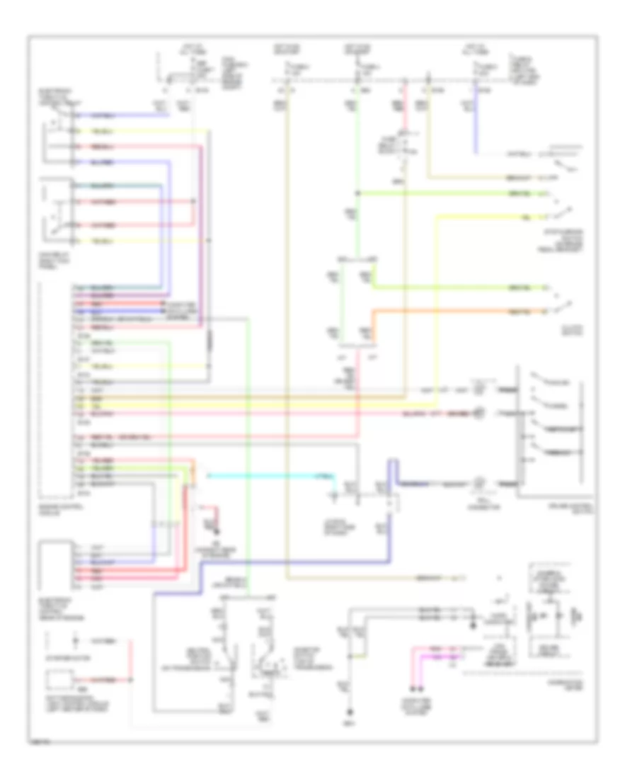 2 5L Cruise Control Wiring Diagram for Subaru Outback Limited 2008