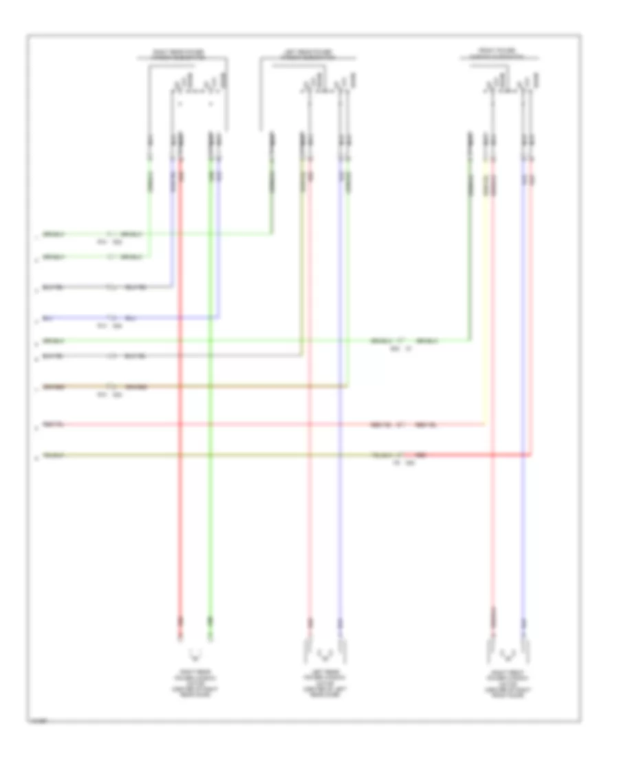 Power Windows Wiring Diagram, with HEV (2 of 2) for Subaru XV Crosstrek Hybrid Touring 2014