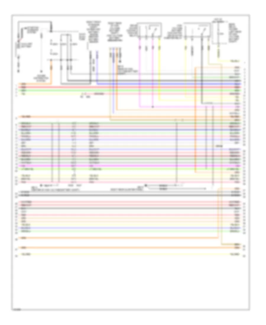 2.0L HEV, Engine Performance Wiring Diagram (5 of 11) for Subaru XV Crosstrek Limited 2014