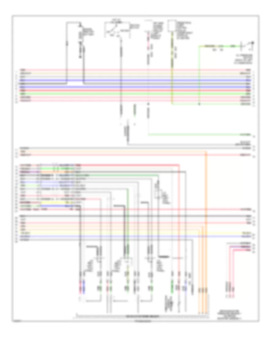 2.0L HEV, Engine Performance Wiring Diagram (7 of 11) for Subaru XV Crosstrek Limited 2014