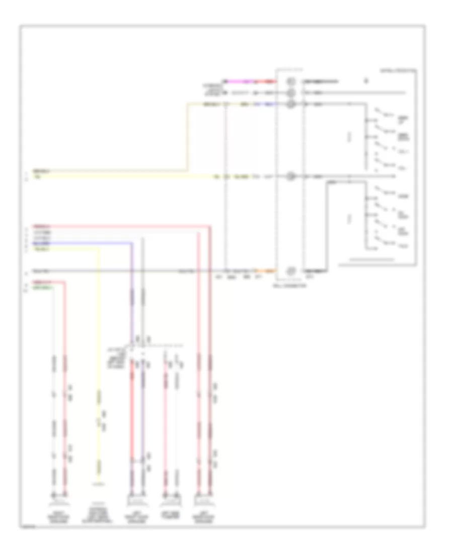Radio Wiring Diagram with HEV 2 of 2 for Subaru XV Crosstrek Limited 2014