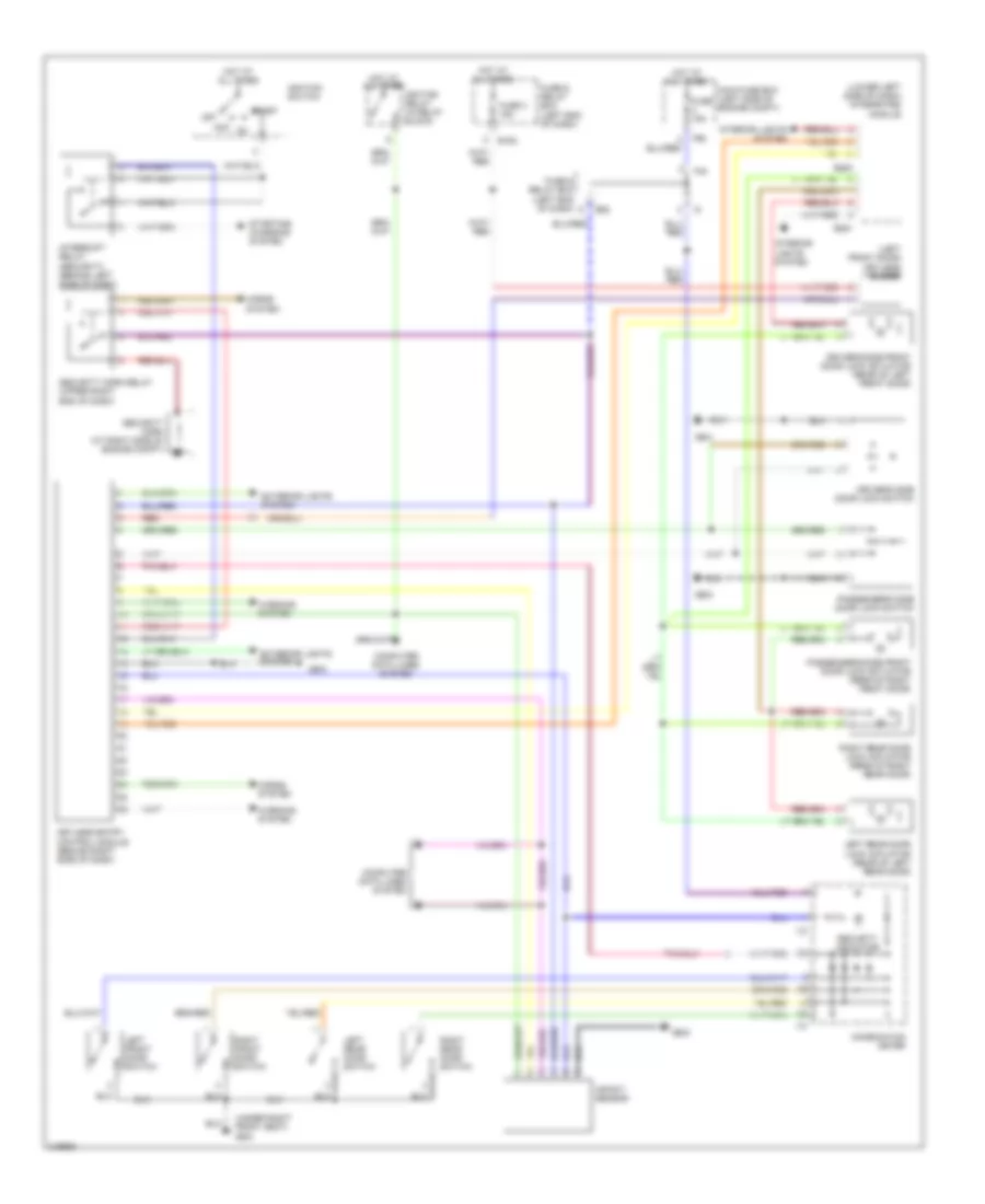 Anti theft Wiring Diagram for Subaru Baja Turbo 2006