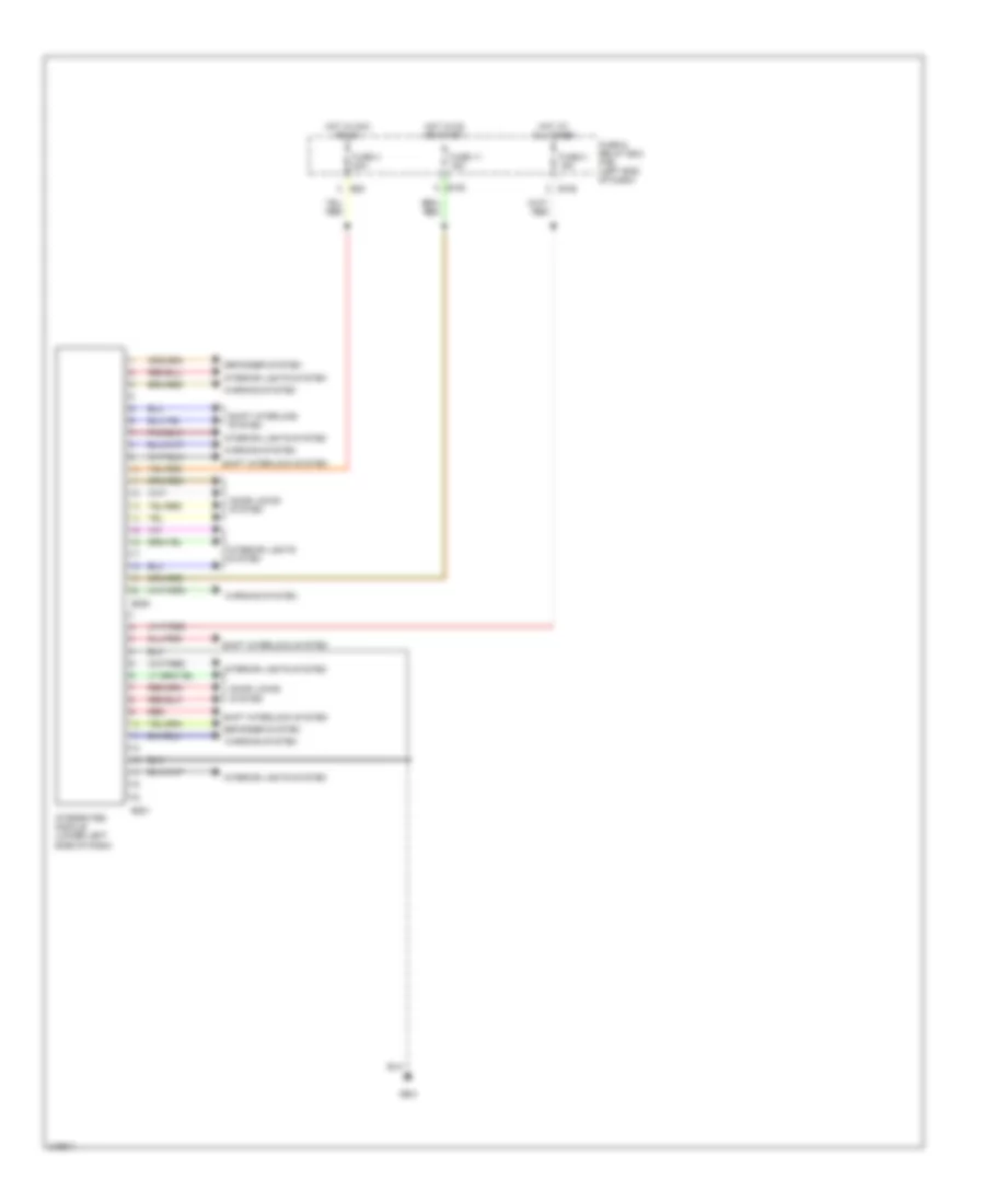 Body Control Modules Wiring Diagram for Subaru Baja Turbo 2006