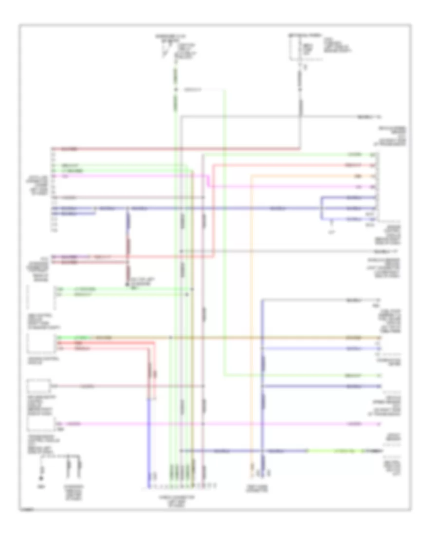 2.5L Turbo, Computer Data Lines Wiring Diagram for Subaru Baja Turbo 2006