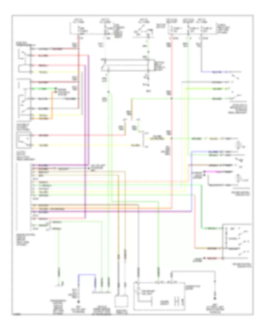 2.5L Turbo, Cruise Control Wiring Diagram for Subaru Baja Turbo 2006