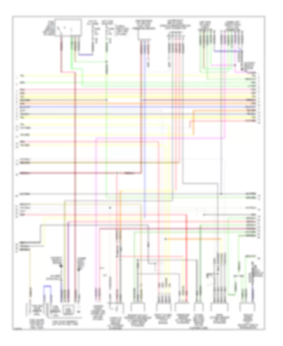 2 5L Engine Performance Wiring Diagram 2 of 3 for Subaru Baja Turbo 2006