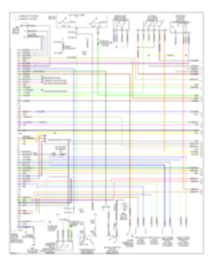 2 5L Turbo Engine Performance Wiring Diagram 1 of 4 for Subaru Baja Turbo 2006