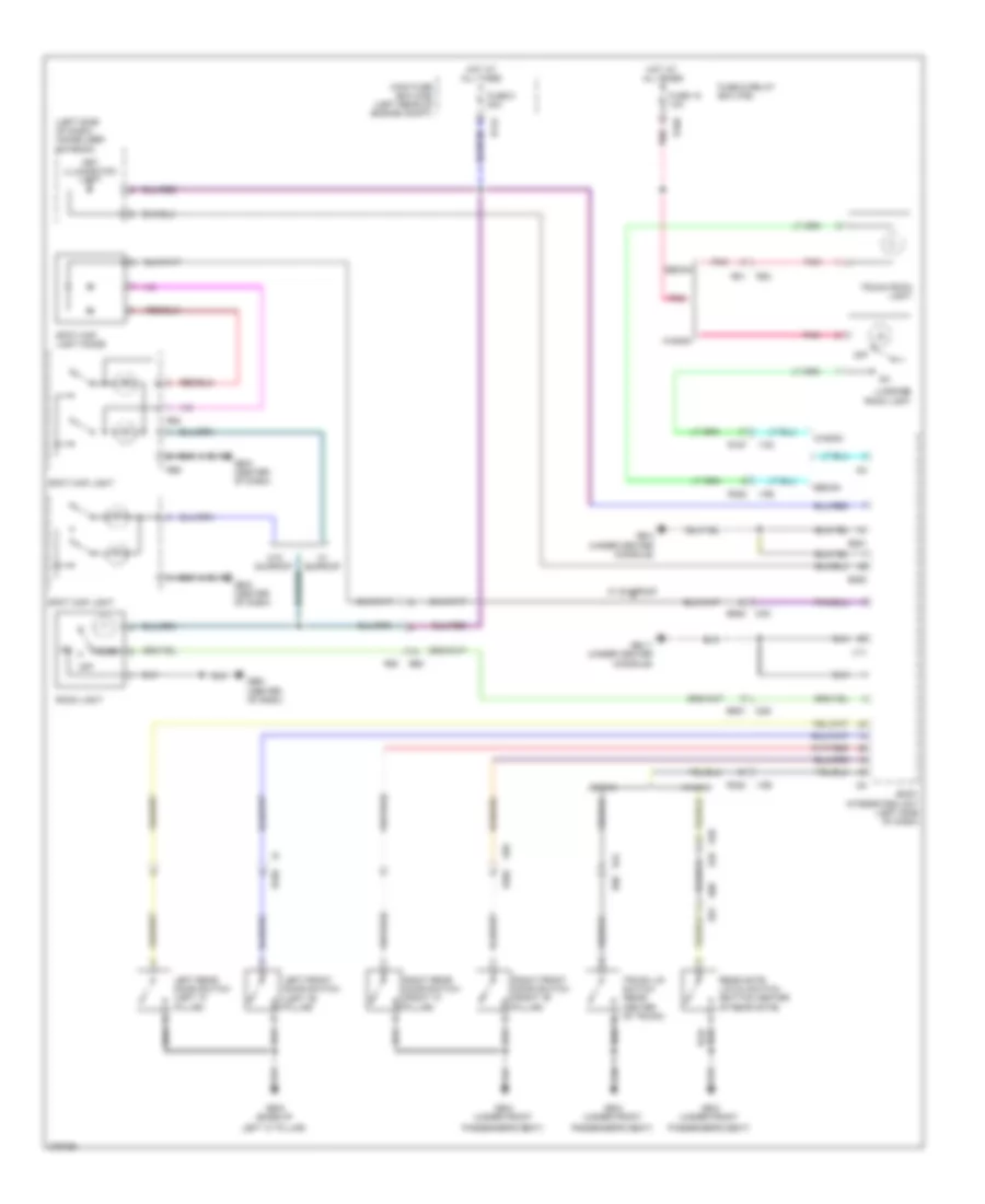 Courtesy Lamps Wiring Diagram for Subaru Impreza WRX Limited 2012