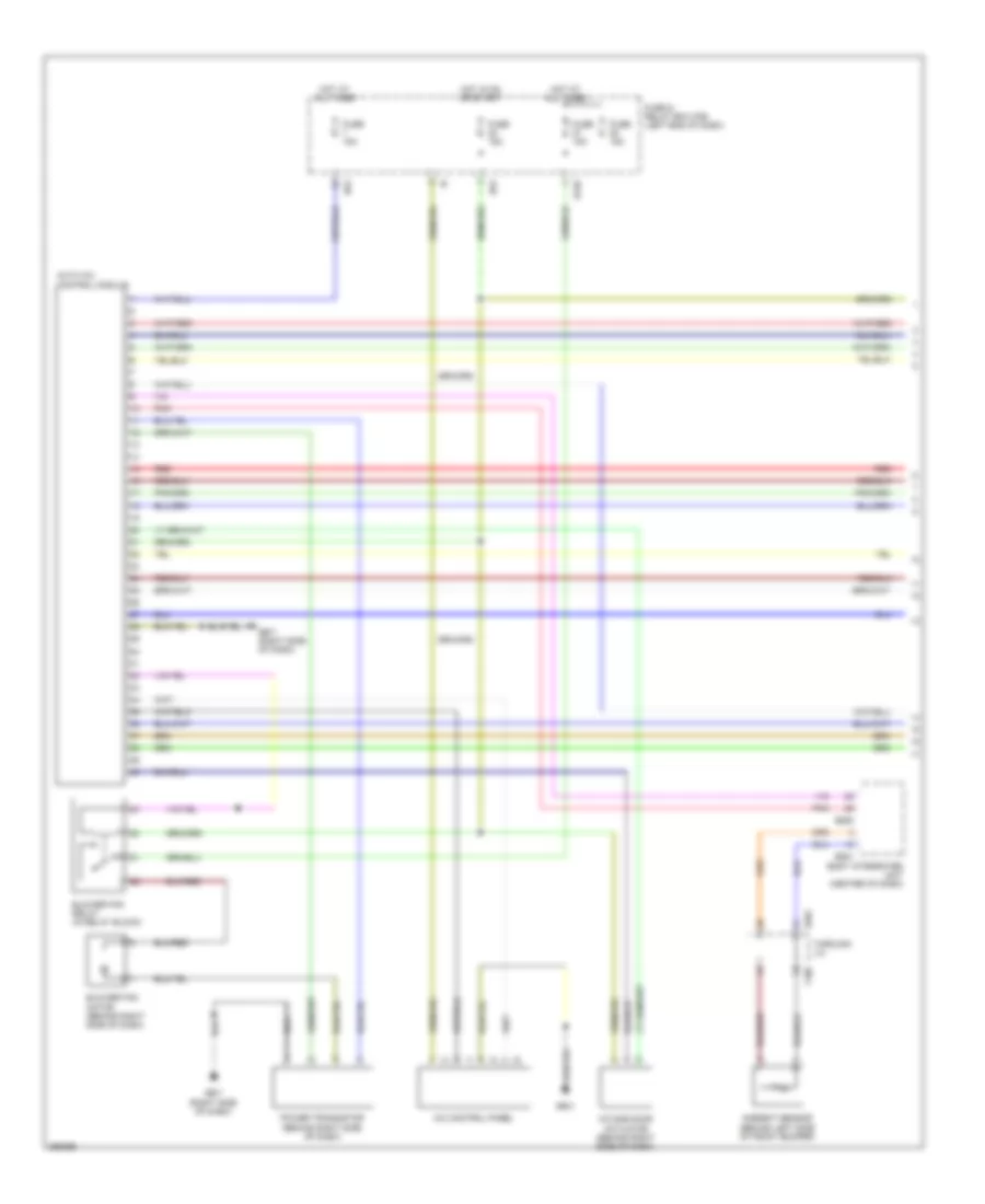 3 0L Automatic A C Wiring Diagram 1 of 3 for Subaru Outback XT Limited 2008