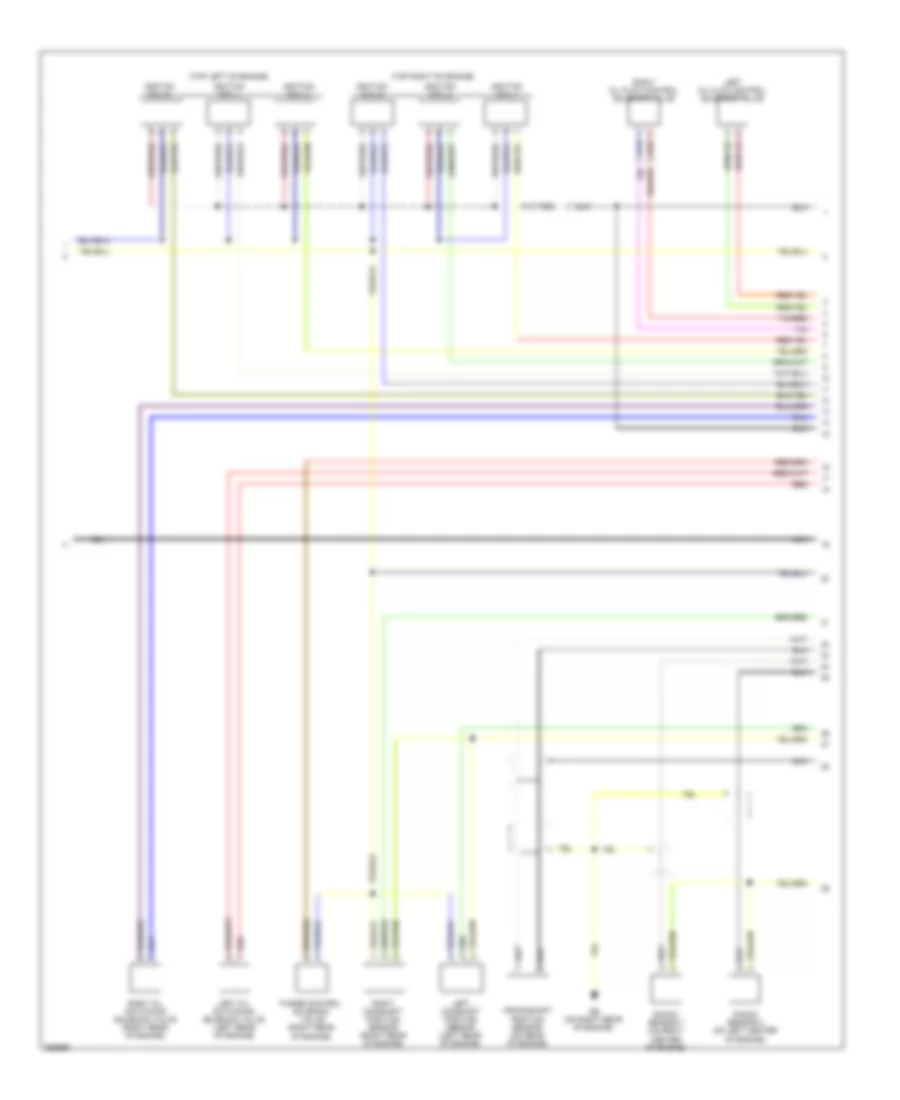 3.0L, Engine Performance Wiring Diagram (4 of 5) for Subaru Outback XT Limited 2008