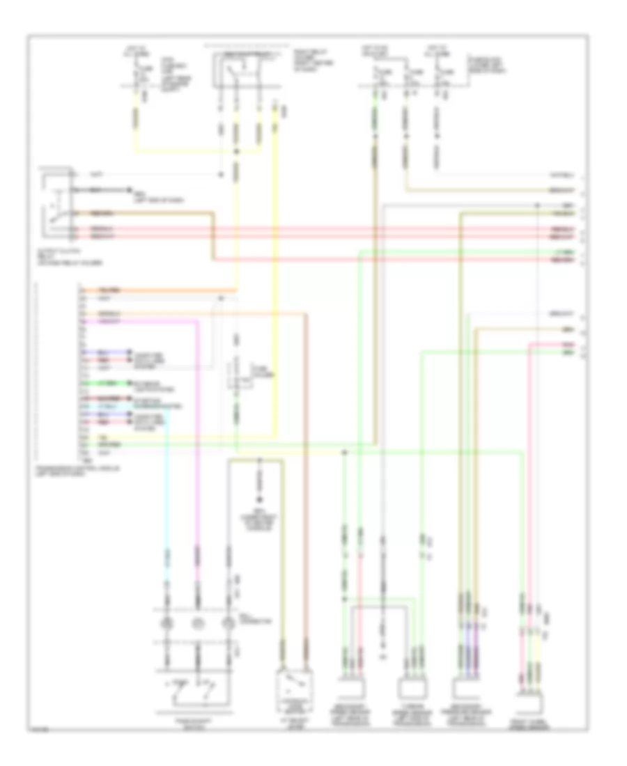 Transmission Wiring Diagram, with HEV (1 of 3) for Subaru XV Crosstrek Premium 2014