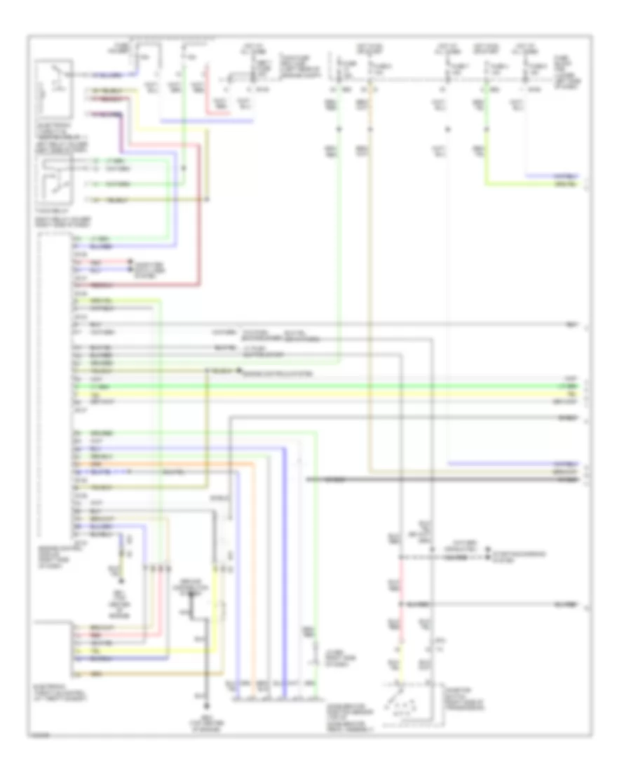 Cruise Control Wiring Diagram, with HEV (1 of 2) for Subaru XV Crosstrek Premium 2014