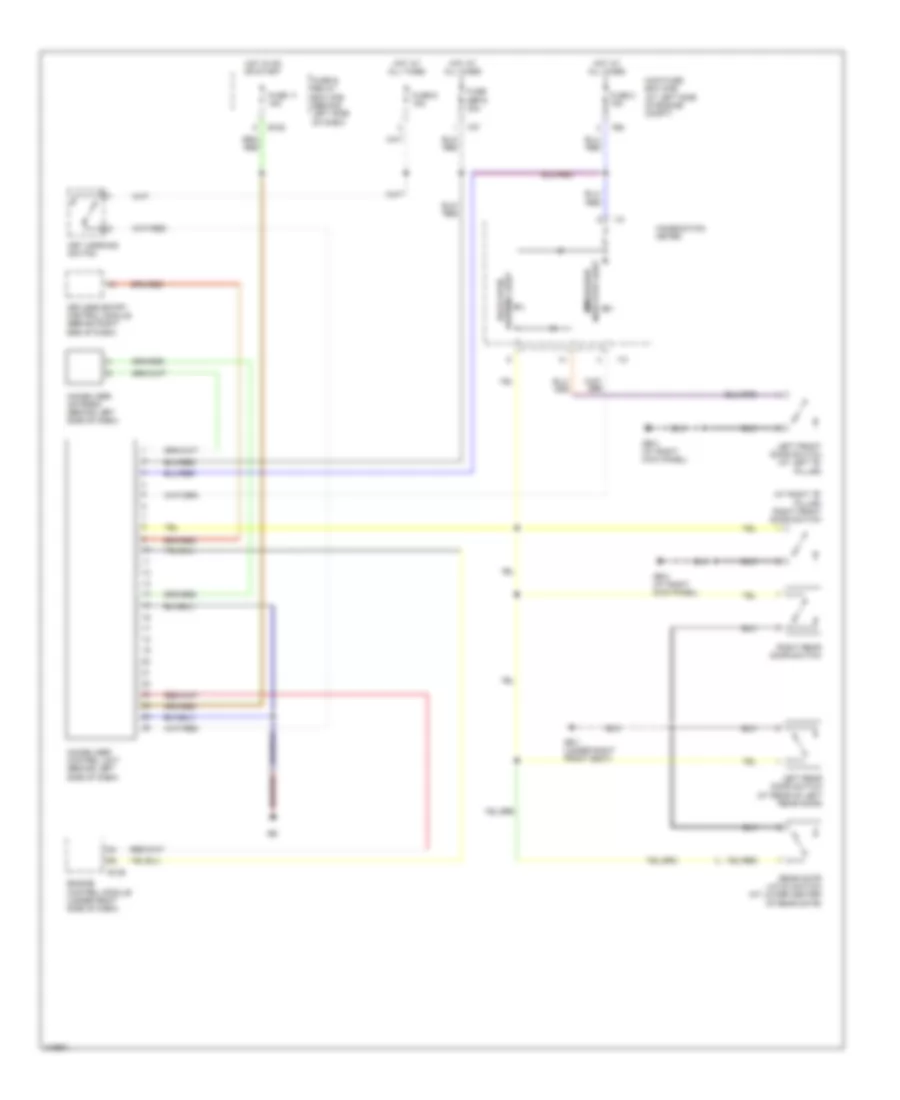 Immobilizer Wiring Diagram for Subaru Forester X 2006