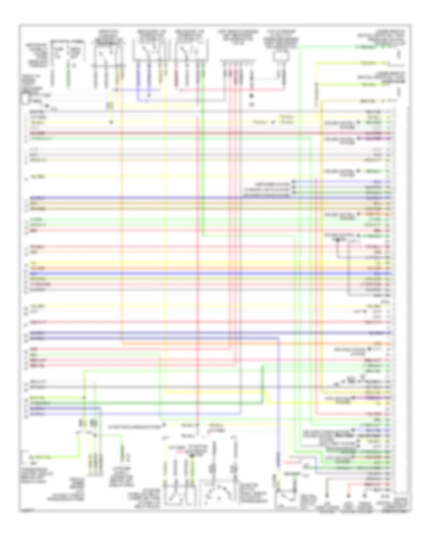 2.5L Turbo, Engine Performance Wiring Diagram (4 of 4) for Subaru Forester X 2006