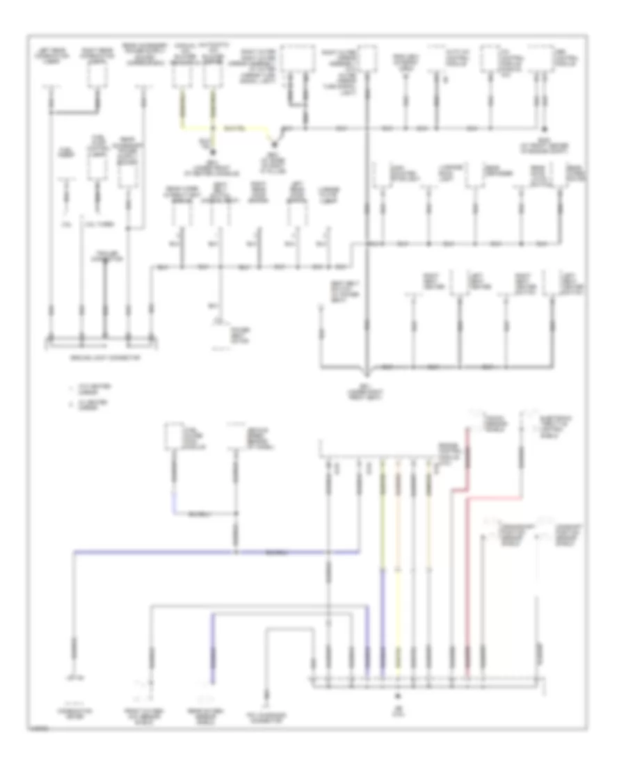 Ground Distribution Wiring Diagram (2 of 3) for Subaru Forester X 2006