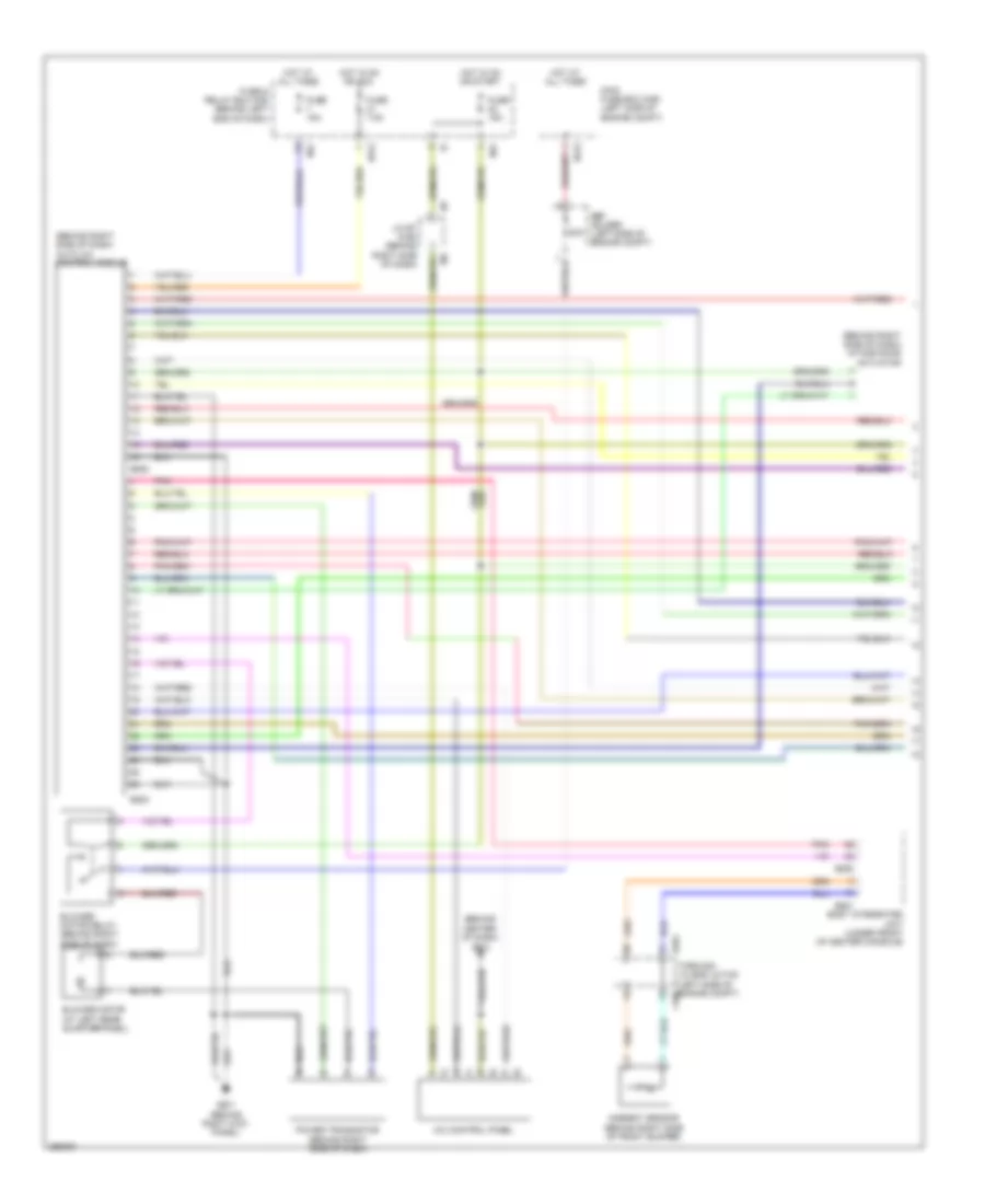 Front A C Wiring Diagram 1 of 3 for Subaru Tribeca 2008