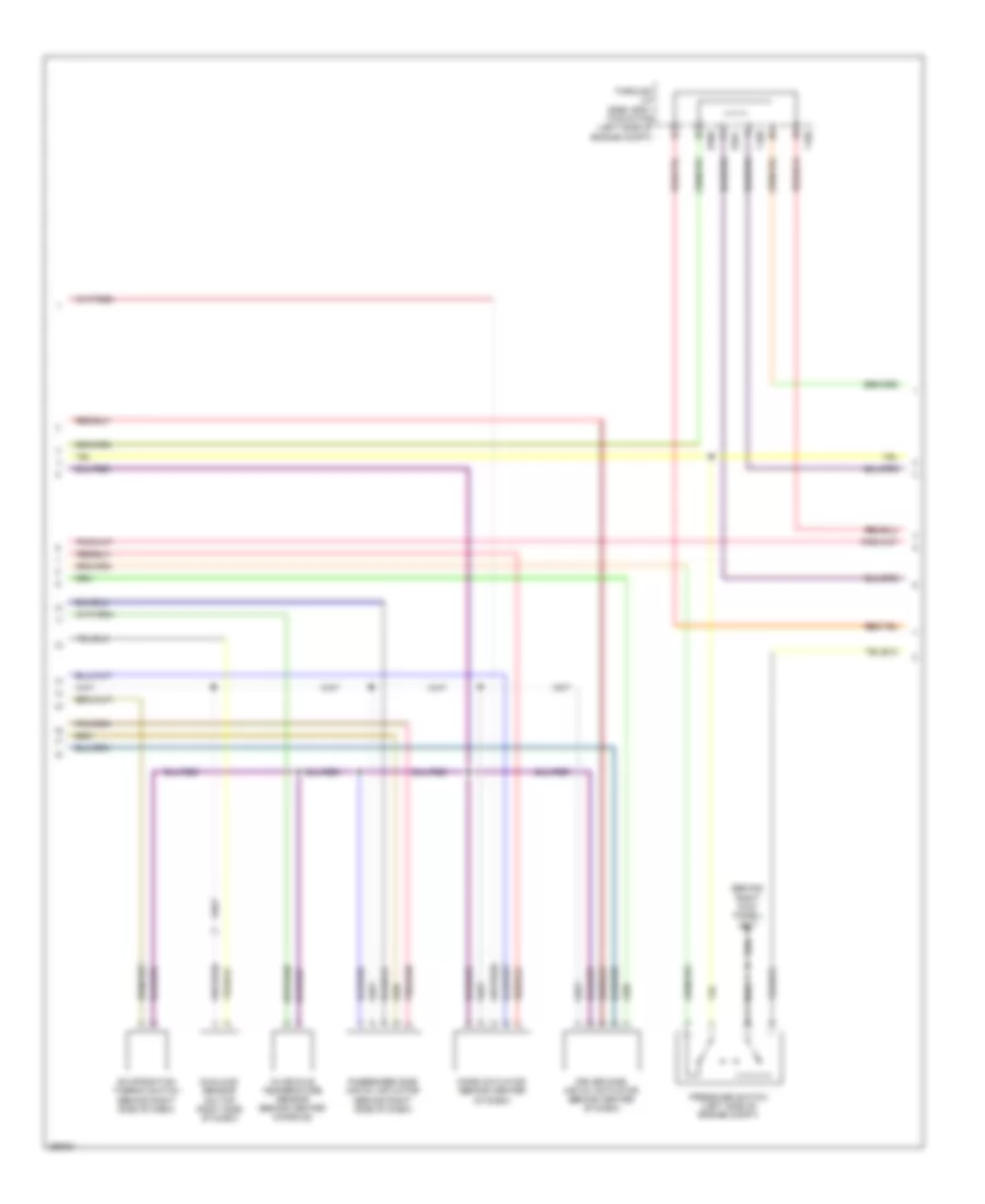 Front AC Wiring Diagram (2 of 3) for Subaru Tribeca Limited 2008