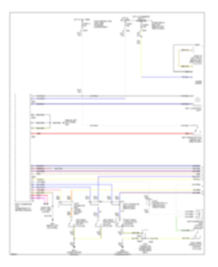 Courtesy Lamps Wiring Diagram 1 of 2 for Subaru Tribeca Limited 2008