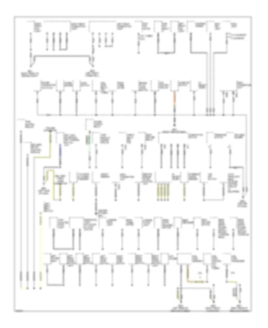 Ground Distribution Wiring Diagram 1 of 3 for Subaru Forester X 2009