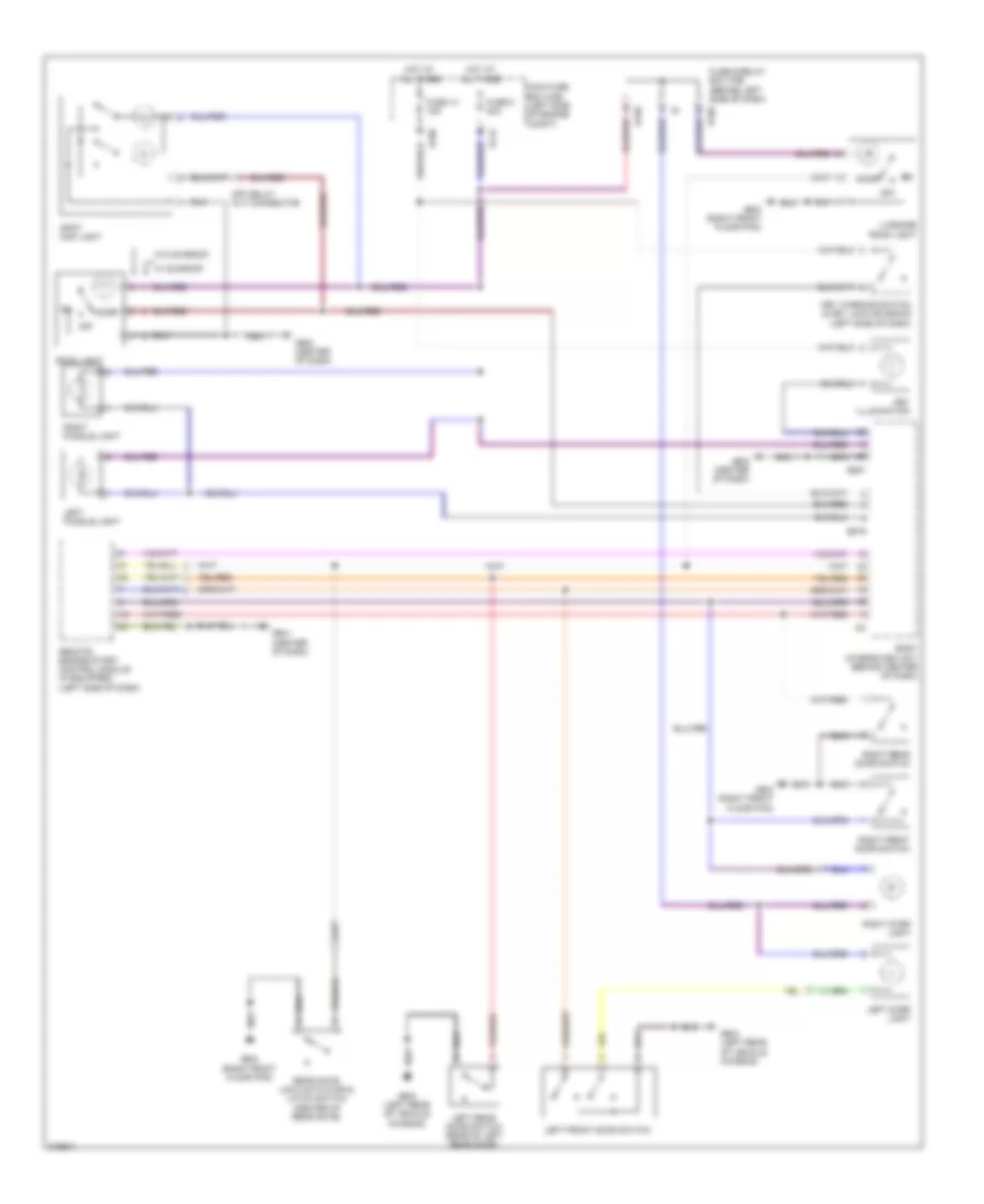 Courtesy Lamps Wiring Diagram for Subaru Forester X 2009