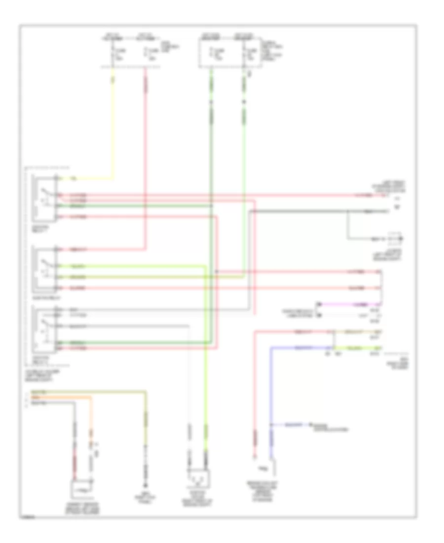 2 5L Manual A C Wiring Diagram 3 of 3 for Subaru Legacy 2012