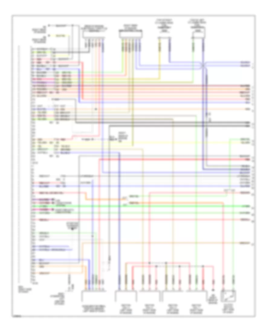 2 5L Engine Performance Wiring Diagram 1 of 4 for Subaru Legacy 2012