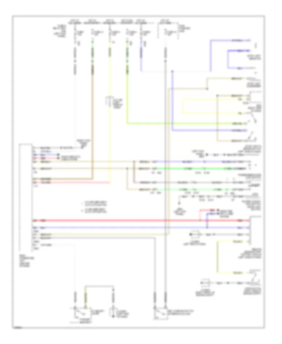 2 5L Remote Starting Wiring Diagram for Subaru Legacy 2012