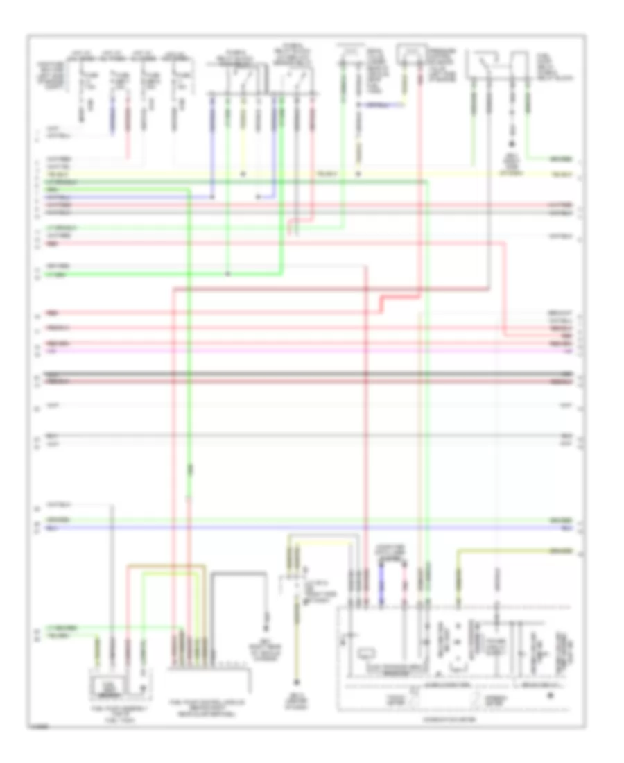 2.5L Turbo, Engine Performance Wiring Diagram (2 of 5) for Subaru Forester X Premium 2009