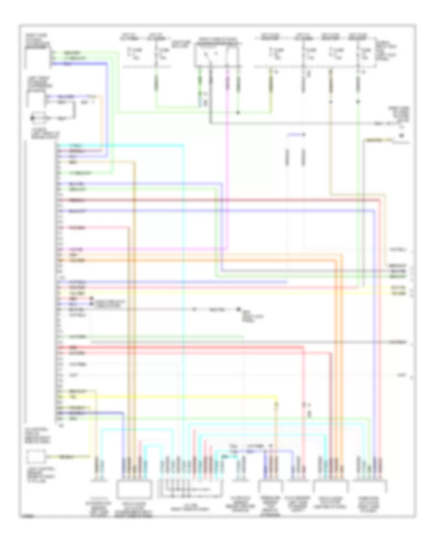 2 5L Automatic A C Wiring Diagram 1 of 3 for Subaru Legacy Limited 2012