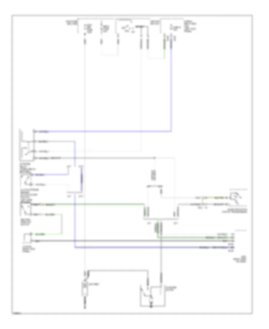 2.5L, Starting Wiring Diagram for Subaru Legacy Limited 2012