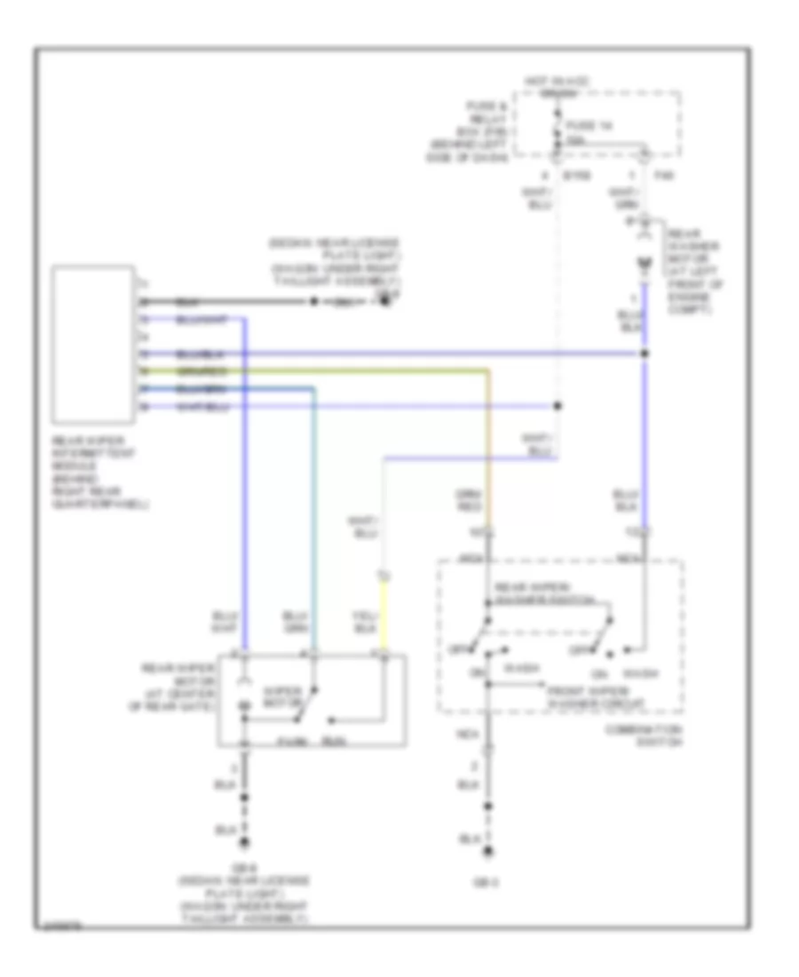 WIPER/WASHER – Subaru Impreza WRX TR 2006 – SYSTEM WIRING DIAGRAMS – Wiring  diagrams for cars  2006 Subaru Wrx Wiring Diagram    Wiring diagrams