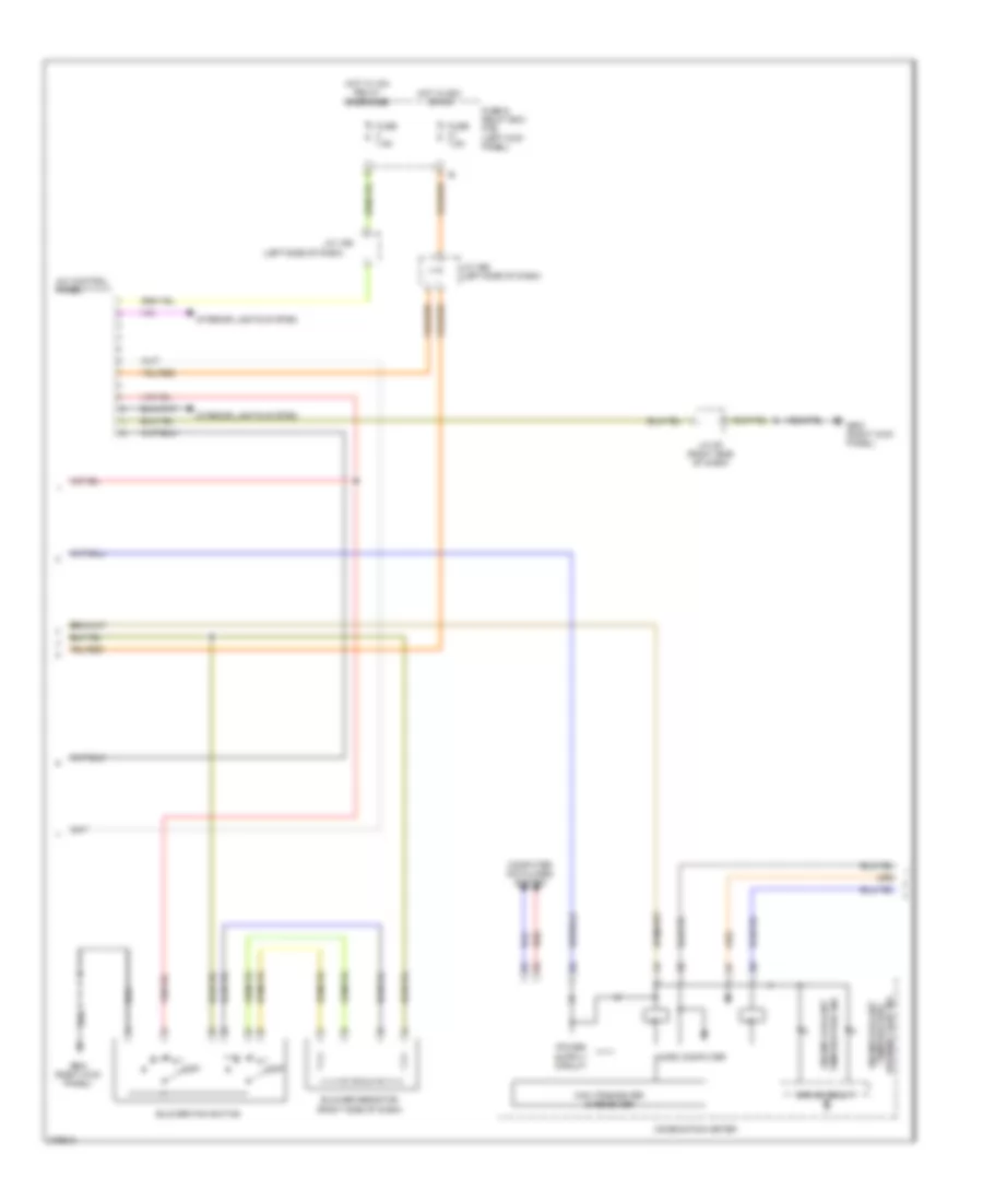 2.5L, Manual AC Wiring Diagram (2 of 3) for Subaru Legacy R Premium 2012