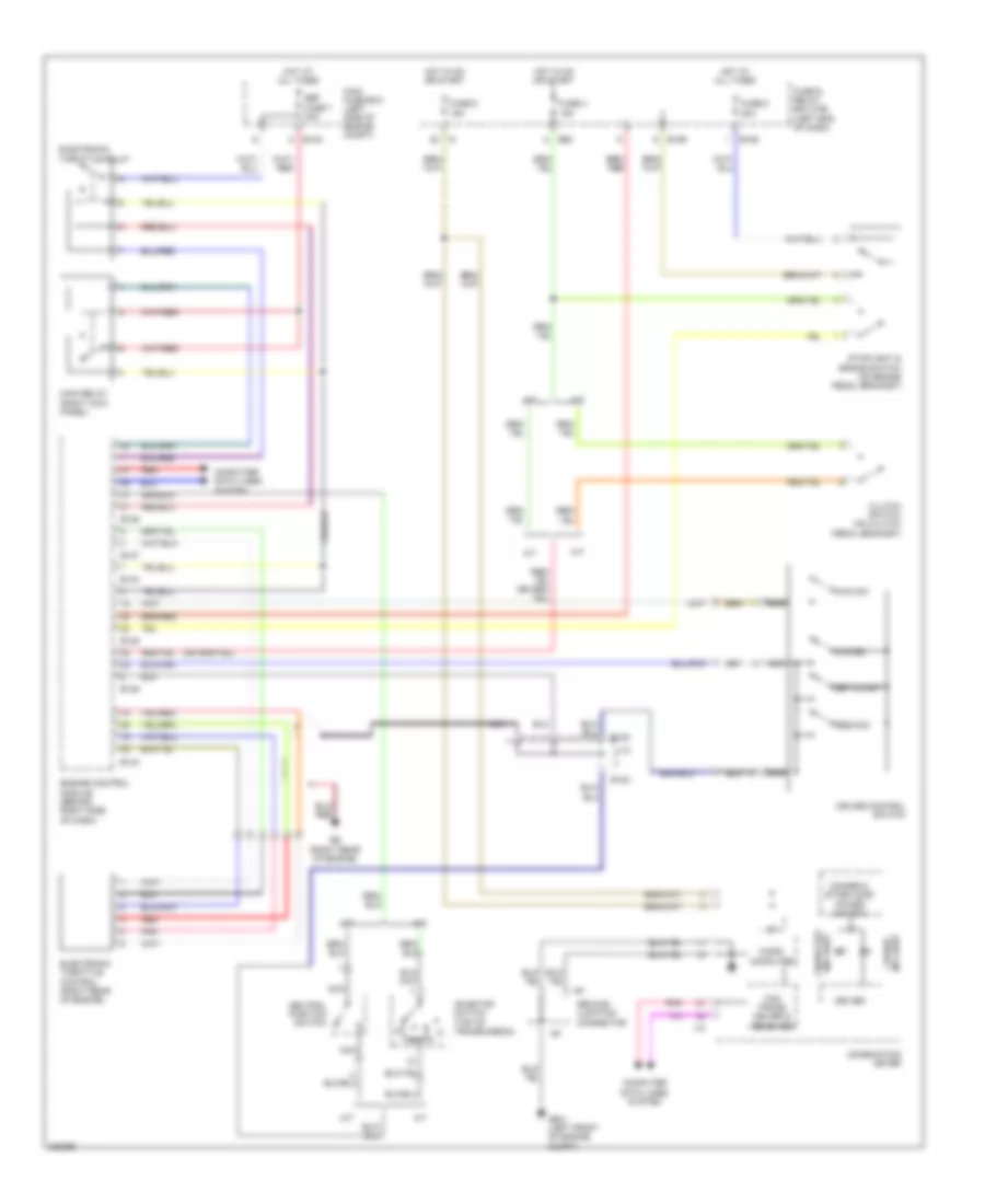 2 5L Cruise Control Wiring Diagram for Subaru Legacy GT Limited 2006