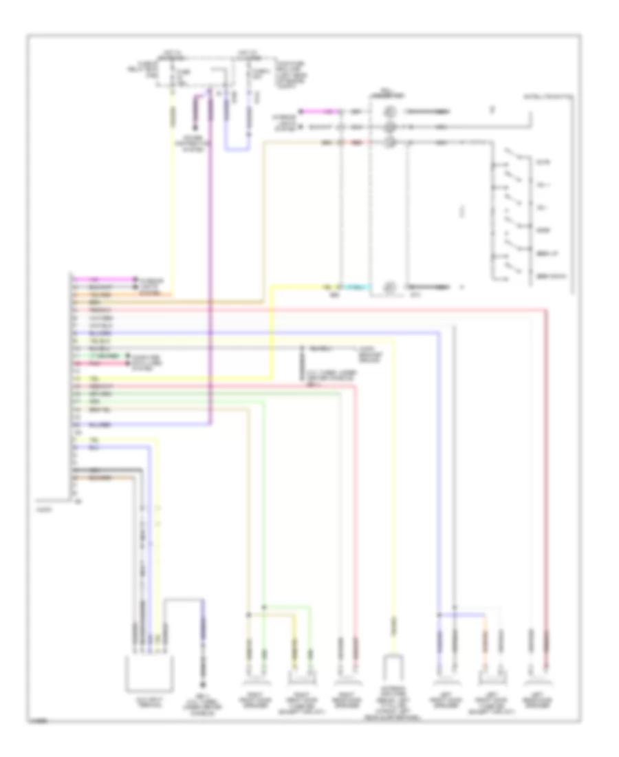 Radio Wiring Diagram for Subaru Impreza WRX 2009