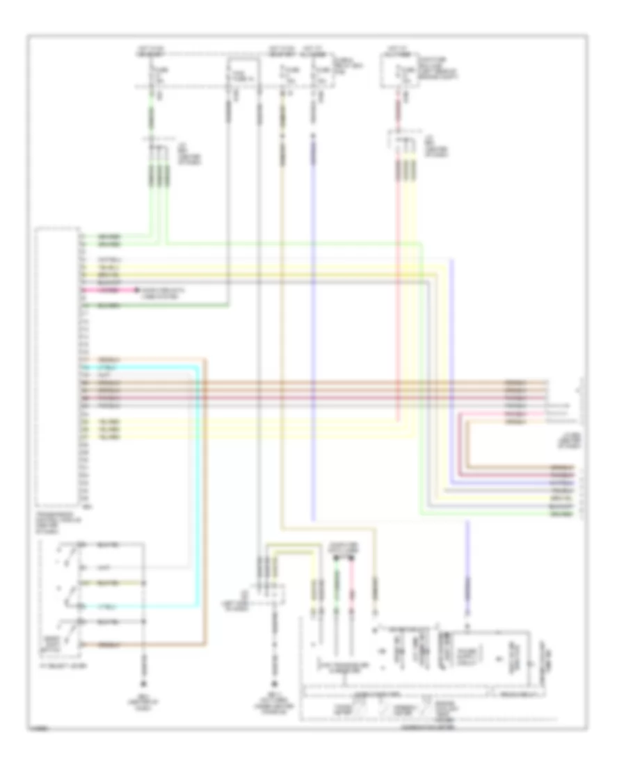 A T Wiring Diagram 1 of 2 for Subaru Impreza WRX 2009