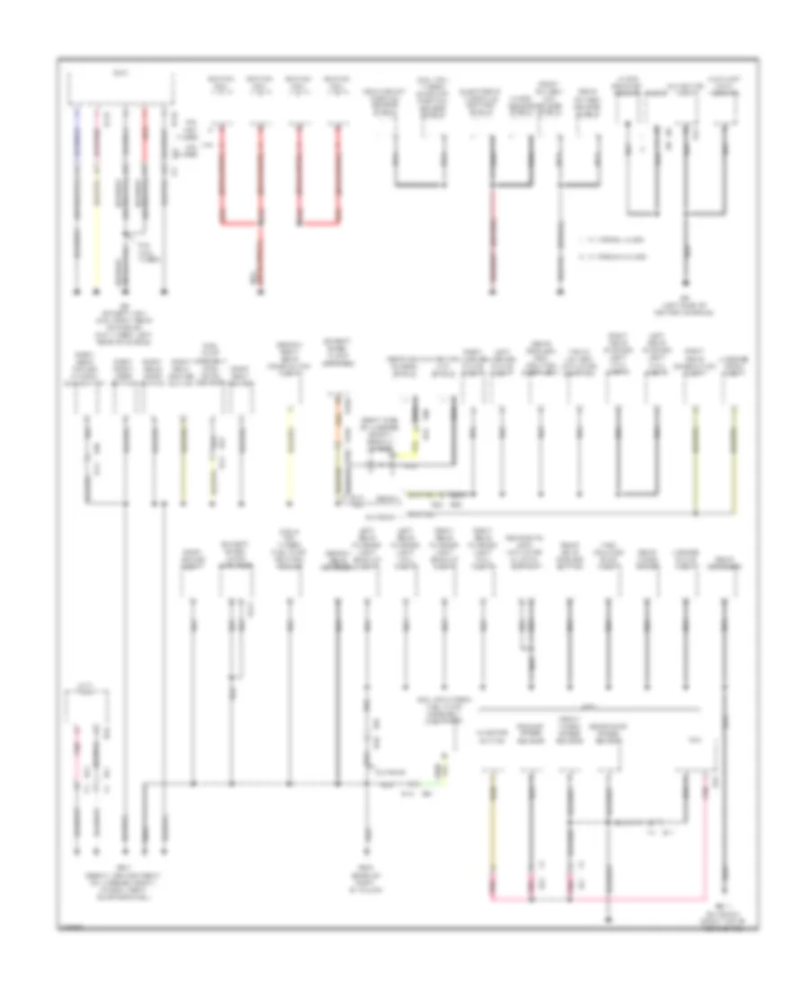 Ground Distribution Wiring Diagram (3 of 3) for Subaru Outback Limited 2012
