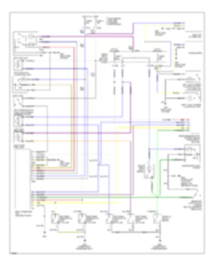 Courtesy Lamps Wiring Diagram for Subaru Legacy GT Limited 2009