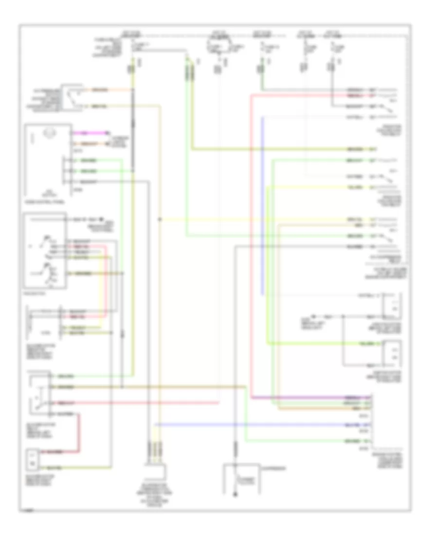 Manual AC Wiring Diagram for Subaru Forester S 2001